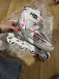 Раздвижные ролики Raven Profession White/Pink размер 35-38 (smj410)