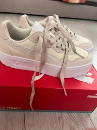 Женские кеды низкие Puma Court Lally Skye Sd 40073503 38 (5UK) 24 см Puma Black-Puma White (4067983847240)