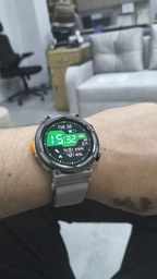 Смарт-годинник з Українським меню та додатком з акумулятором на 960мАг Blackview W50Pro 1.45, IP68 Call Black/ЧОРНИЙ (W50PB)