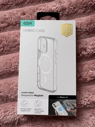 Чехол ESR Classic Hybrid with Halolock для iPhone 16 Clear (1A76701)