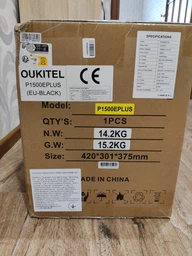 Зарядная станция Oukitel P1500E Plus / 1800 Вт / 1536 Вт⋅ч / LiFePO4 фото от покупателей 1