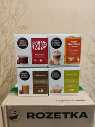 Кофе в капсулах Nescafe Dolce Gusto Latte Macchiato Caramel 16 шт 145.6 г фото от покупателей 1