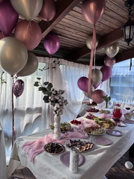 Доріжка з натуральної бавовняної марлі VTILENE, Blush, 60 см, 2 м
