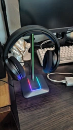Підставка для геймерських навушників RGB New Bee NB-Z8 Black фото від покупців 1