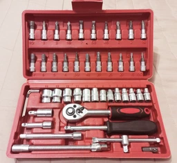 Набір інструментів 46 в 1 з тріскачкою 1/4" UFT Settools3 Синій (UFTsettools3Blue) (COPY)