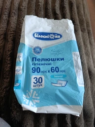 Пеленки гигиенические Белоснежка Защитные 90х60 см 30 шт (4820180246892) фото от покупателей 4