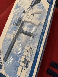 Іграшковий водяний автомат Water Gun M416 300ml 500 мАг USB Pink фото від покупців 1