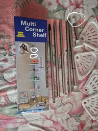 Кутова полиця для ванної кімнати Multi Corner Shelf Стійка Стелаж
