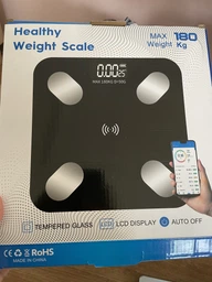 Смарт-весы, умные напольные весы Domotec Smart Scale 2, электронные, фитнес, Bluetooth, 180 кг, черные фото от покупателей 3