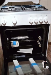 Плита Beko FBG62121WD газовая,64л, 60x60см, таймер, белый фото от покупателей 1