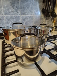 Набір посуду Tefal Jamie Oliver 6 предметів (E318S634) фото від покупців 6