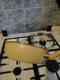 Мультисковорода Tefal One Pick Pot с крышкой 24 см 2.6 л Бежевая (G1678704) фото от покупателей 2