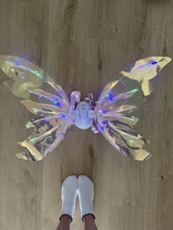 Крила феї Fairy wings Light 813-94 рухливі, музичні, з світловими ефектами фото от покупателей 3