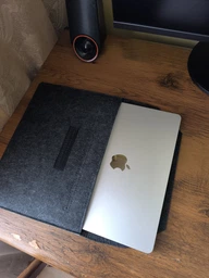 Конверт DDC для MacBook Pro/Air 13.3-13.6" дюймів Сіро-чорний (FT02-13GB) фото від покупців 1