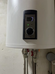 Бойлер Swan SRB-50w1 круглый slim 50л с сухим ТЭНом 2кВт фото от покупателей 3