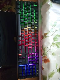 Клавіатура дротова GamePro GK296 USB RGB Black
