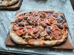 Камінь для піци GRILLMEISTER кордієрит 30×38 см прямокутний для духовки та гриля