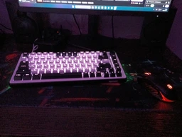 Ігрова клавіатура HATOR Hellyberry HK75 White-Violet