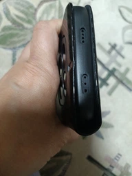 Чехол книжка Carbon с магнитом для Xiaomi Redmi Note 15 Pro 5G черный фото от покупателей 4