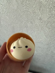 Сквиш антистресс пельмень булочка dumpling squishy в ассортименте рандом фото от покупателей 4