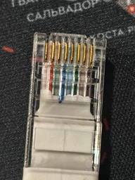 Интернет кабель сетевой белый высокоскоростной патч корд 5 м LAN 4PR UTP (Gigabit RJ45 Ethernet, 10 Гбіт/с) CAT 6 Pavlysh PK-6E5WH фото от покупателей 1