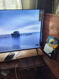 Телевизор 45" Android безрамочный на платформе Google TV, HDMI, USB, Ethernet фото от покупателей 1