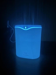 Увлажнитель воздуха H2O большой на 2л воздуха и дома аромадиффузор с подсветкой ультразвуковой фото от покупателей 13