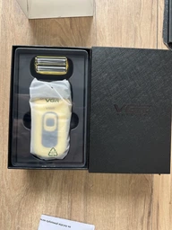 Профессиональный шейвер бритва VGR V-332 Super Trim двойное лезвие триммер LED дисплей 8 Вт Серебряный