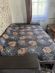 Покрывало летнее стеганое Cappone Шепот пальм, 220х240 см