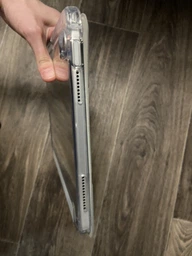 Чохол iPad 10/11 A16 2022-2025 Acrylic Clear Frame Pen Slot light gray фото от покупателей 2