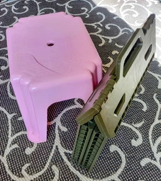 Легкий складаний пластиковий стілець Tribe Camp Chair Low для природи (T-EF-0001-olive) фото от покупателей 1