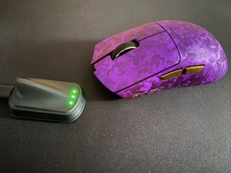 Ігрова бездротова мишка X11 ULTRA / Три режими підключення / Carbon Fiber / Сенсор PAW3950MAX / 42000 DPI / Purple фото від покупців 2