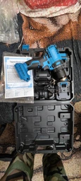 Акумуляторний шуруповерт Kraissmann 2134 ABS-BL 20/2 (безщітковий двигун, 2 акумулятори по 2 А/год, зарядний, пластиковий кейс)