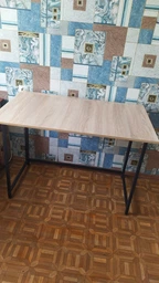 Стіл розкладний AMF Fold FL1000 1000х600х750Н мм Чорний/Білий (217847) фото від покупців 1