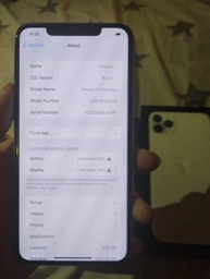 Смартфон Apple iPhone 14 Pro Max 256 GB Deep Purple (Grade C) - Б/В