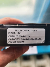 ИБП для роутера WGP Mini UPS, 7800mAh, 24W (12V 2A) БЕЗ блока питания, UPS1202, DC722412, BLACK фото от покупателей 2
