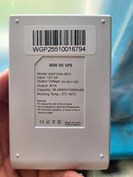 ИБП для роутера WGP Mini UPS, 7800mAh, 24W (12V 2A) БЕЗ блока питания, UPS1202, DC722412, BLACK фото от покупателей 1