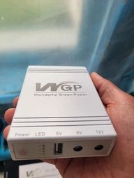 ИБП для роутера WGP Mini UPS, 7800mAh, 24W (12V 2A) БЕЗ блока питания, UPS1202, DC722412, BLACK