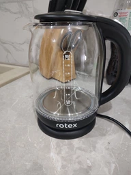 Електрочайник Rotex RKT90-G (скло, підсвітка)