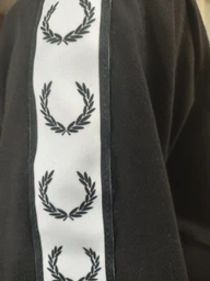 Стильний чоловічий літній костюм 3в1 шорты+футболки Fred Perry M чорний