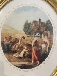 Гравюра в раме Dekor Toscana Июль 30x36 см (H42/2)
