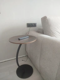 Стіл журнальний Modern Home 40 х 40 х 62 см (M50275-BR) Коричневий фото від покупців 1