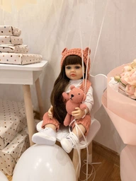 Реалістична Кукла Реборн 55 см повністю силіконова Doll Reborn Baby К0100202