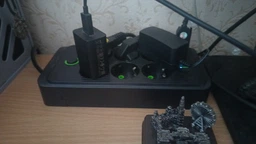 Сетевой фильтр-удлинитель Power Strip 2500 Вт, 6 розеток, 4 USB-порта, 1 порт PD, черный