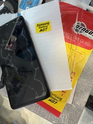 Защитное стекло DENGOS для смартфона Samsung Galaxy A07 Black (TGFG-406)