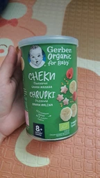 Рисово-пшеничные снеки Gerber с Бананами и Малиной для детей с 8 месяцев 35 г (7613037307641)