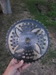 Диск для триммера Granite Alligator 255 x 25.4 мм 40Т с победитовой напайкой (19-25-041)