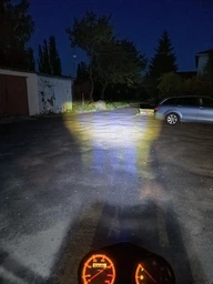 Світлодіодна лампа H4 LED Moto ближній білий / дальній білий H4-CSP фото від покупців 2