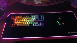 Коврик для мыши с подсветкой Holmer 800х300х3 мм Black (GMP-02RGB) фото от покупателей 2