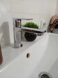 Смеситель для раковины HANSGROHE Rebris E 80 72550000 с донным клапаном